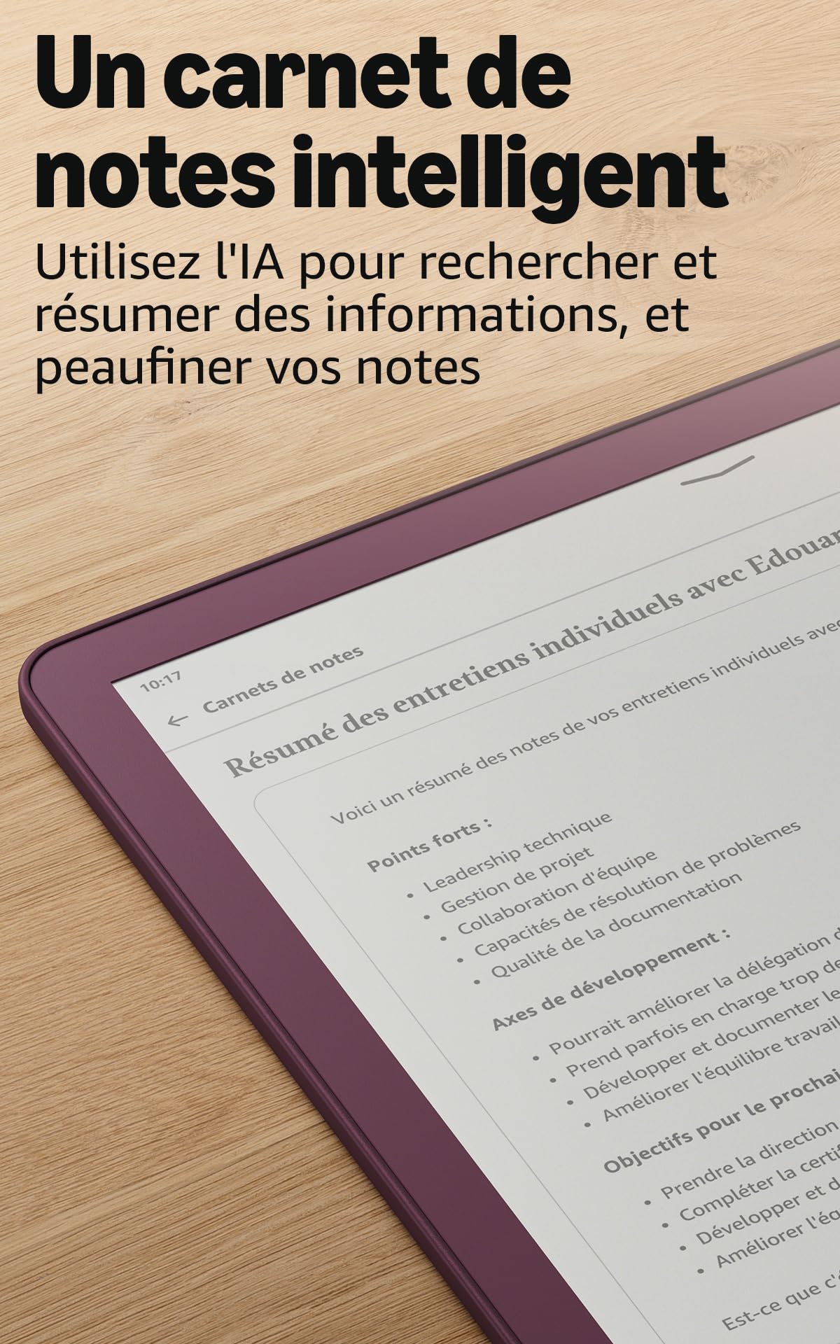 Amazon Kindle Scribe Colorsoft 64 Go (Graphite) + Stylet Premium + Étui à rabat en cuir premium (Caramel) + USB-C Chargeur