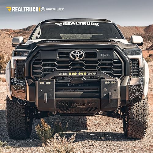 Miniatura 5 de RealTruck Superlift SUSPENSION Kit de nivelación de 2 pulgadas para Toyota Tundra | Espaciadores de puntal superior | 40018 | Compatible con Toyota