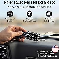 Vista 2 de Brotherhood 1981-1988 Compatible with Blazer K5 Emblem Design Keychain Key Holder Key Ring