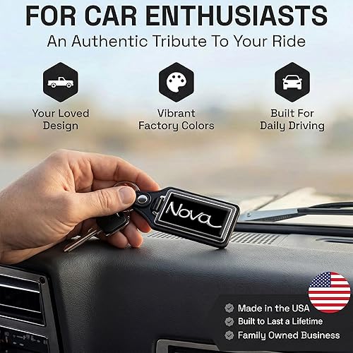 Vista 2 de Brotherhood 1981-1988 Compatible with Blazer K5 Emblem Design Keychain Key Holder Key Ring