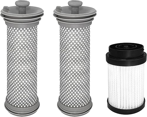 Fette Filter - Kit de filtro de vacío de repuesto compatible con aspiradora inalámbrica Tineco PURE ONE X - 2 prefiltros y 1 filtro HEPA