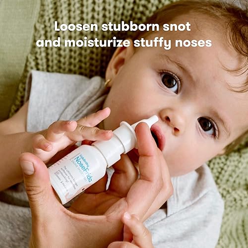 Miniatura 2 de NoseFrida Saline Spray by Frida Baby - Spray nasal salino para suavizar las fosas nasales, para su uso antes del NoseFrida The SnotSucker