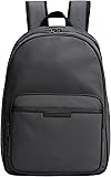 Tommy Hilfiger Sac à Dos Homme Repreve avec Compartiment pour Ordinateur Portable, Gris (Dark Grey), Taille Unique - 1