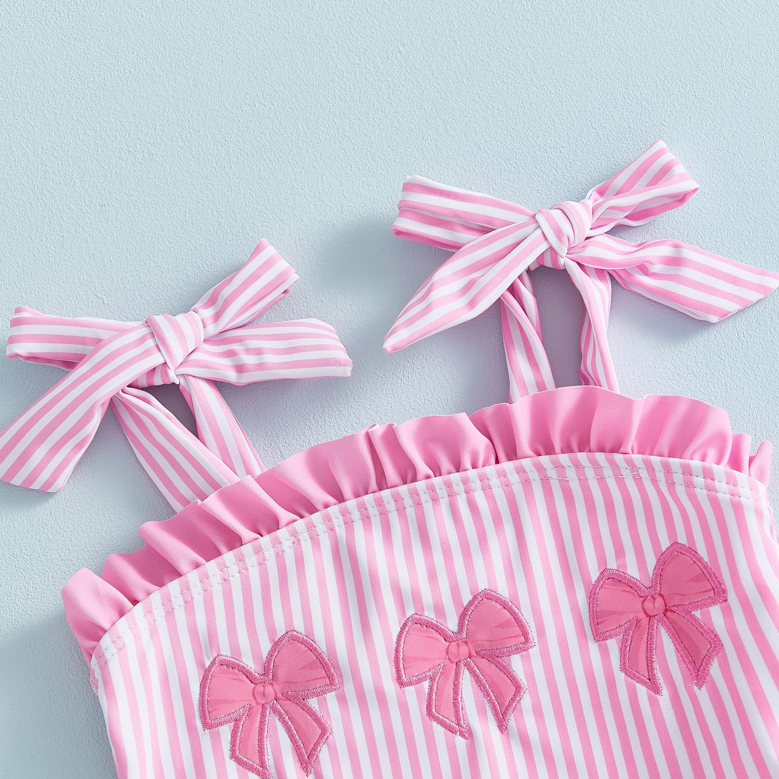 Costume da Bagno per Bambina, Intero per Neonati Estivo da Spiaggia Senza Maniche per Bambini Piccoli