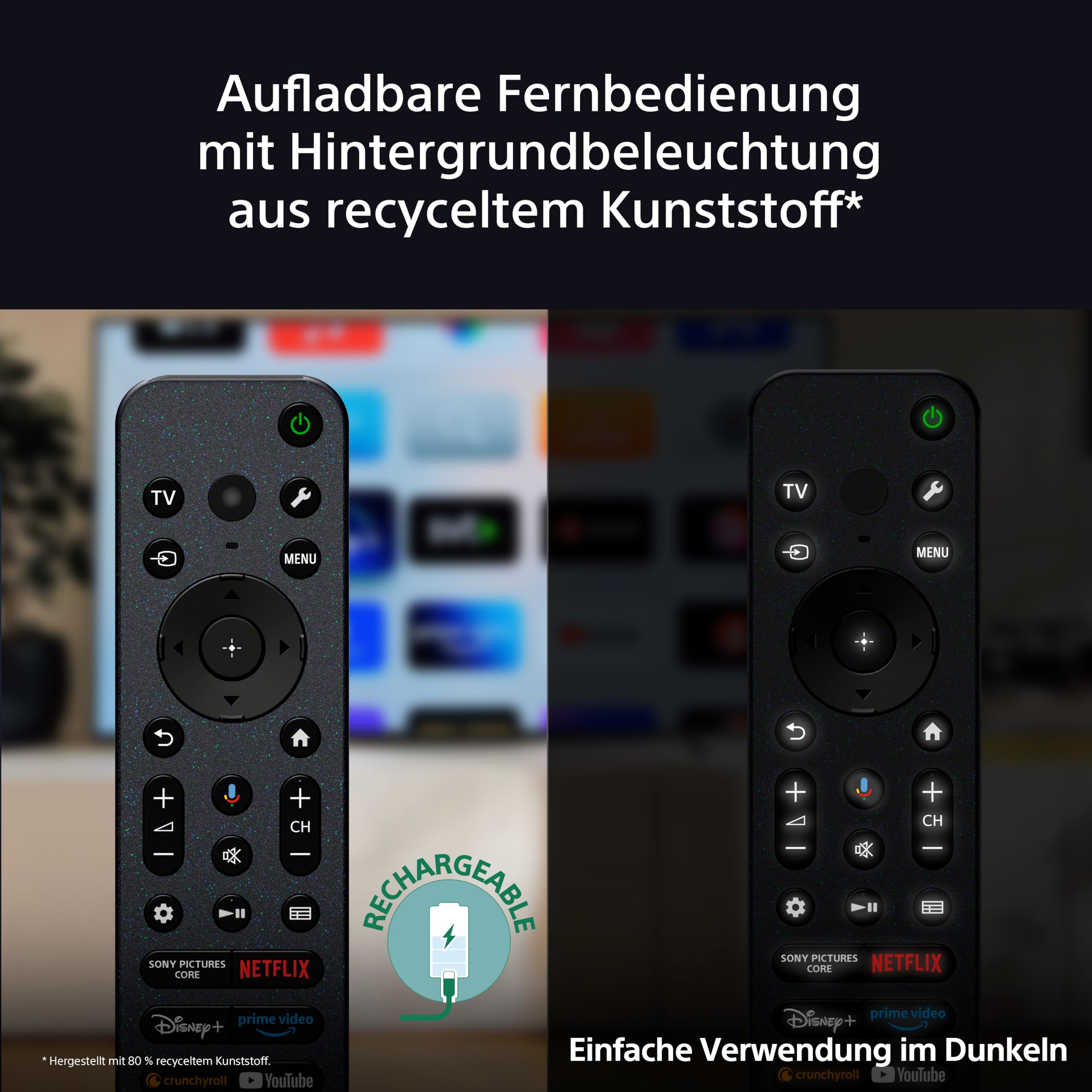 Sony BRAVIA 9 QLED (XR l Mini LED) 75 Zoll 4K HDR Google Smart TV (2024) | Gaming-Funktionen, IMAX Erweitert, Dolby Vision Atmos, Chromecast, AirPlay, 120Hz K75R90 [Energieklasse D]