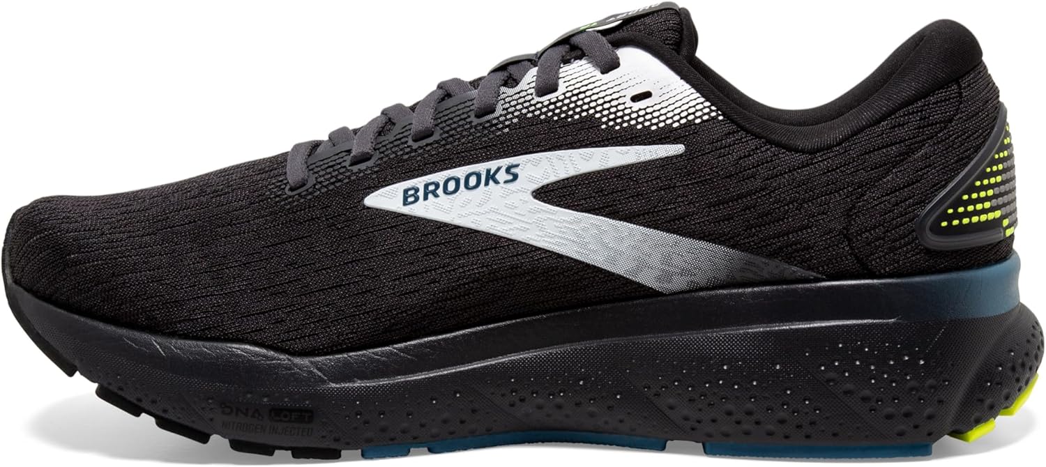 Brooks Men’s Ghost 16 Neutral Running Shoe 12.5 Black/Ebony/Blue image 5 of 6 B0CGYG5YDC