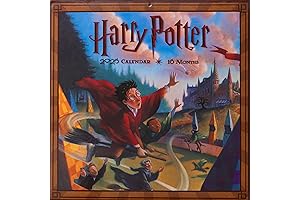 Harry Potter (Literary) 2025 Wall Calendar
