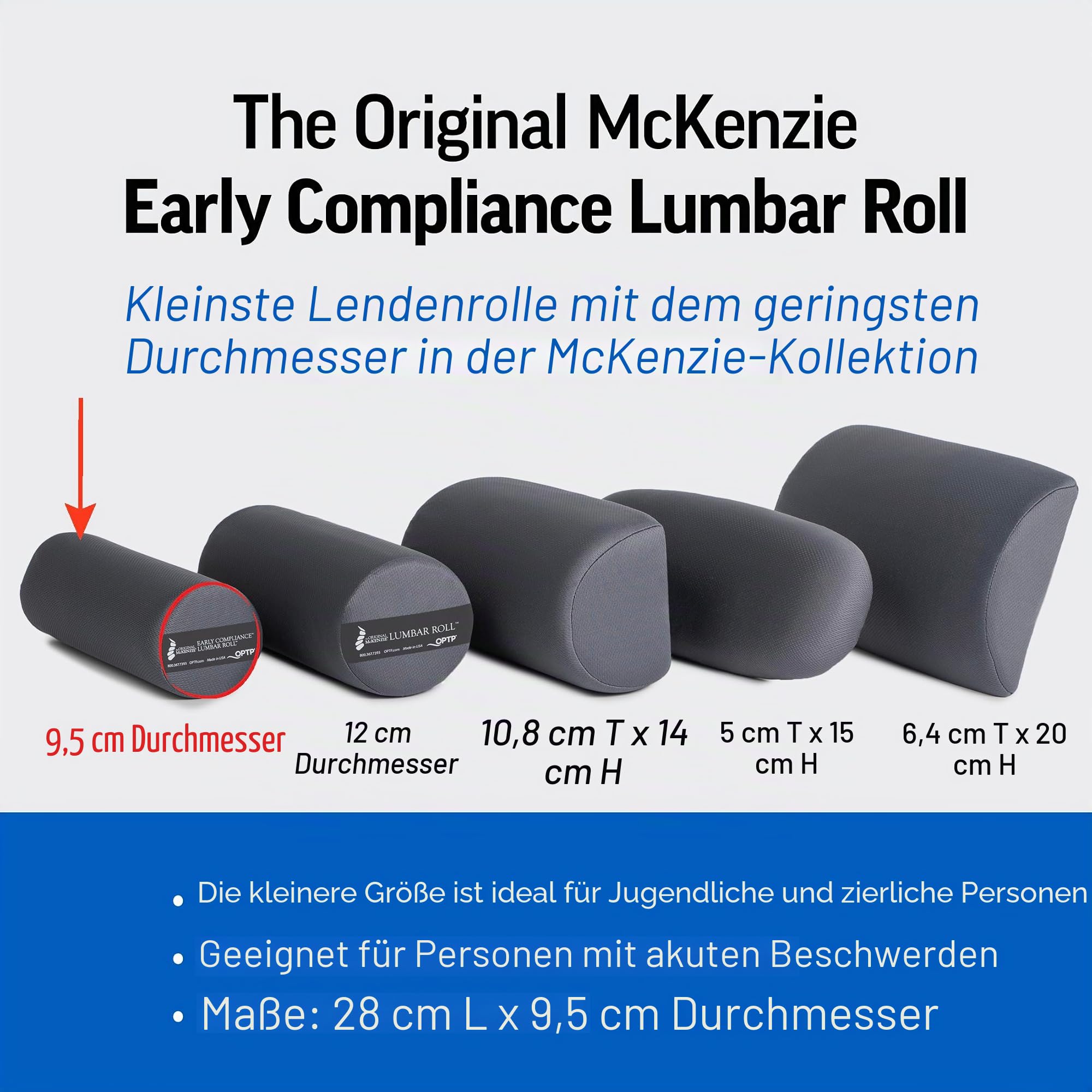 Original McKenzie Early Compliance Lumbar Roll by McKenzie