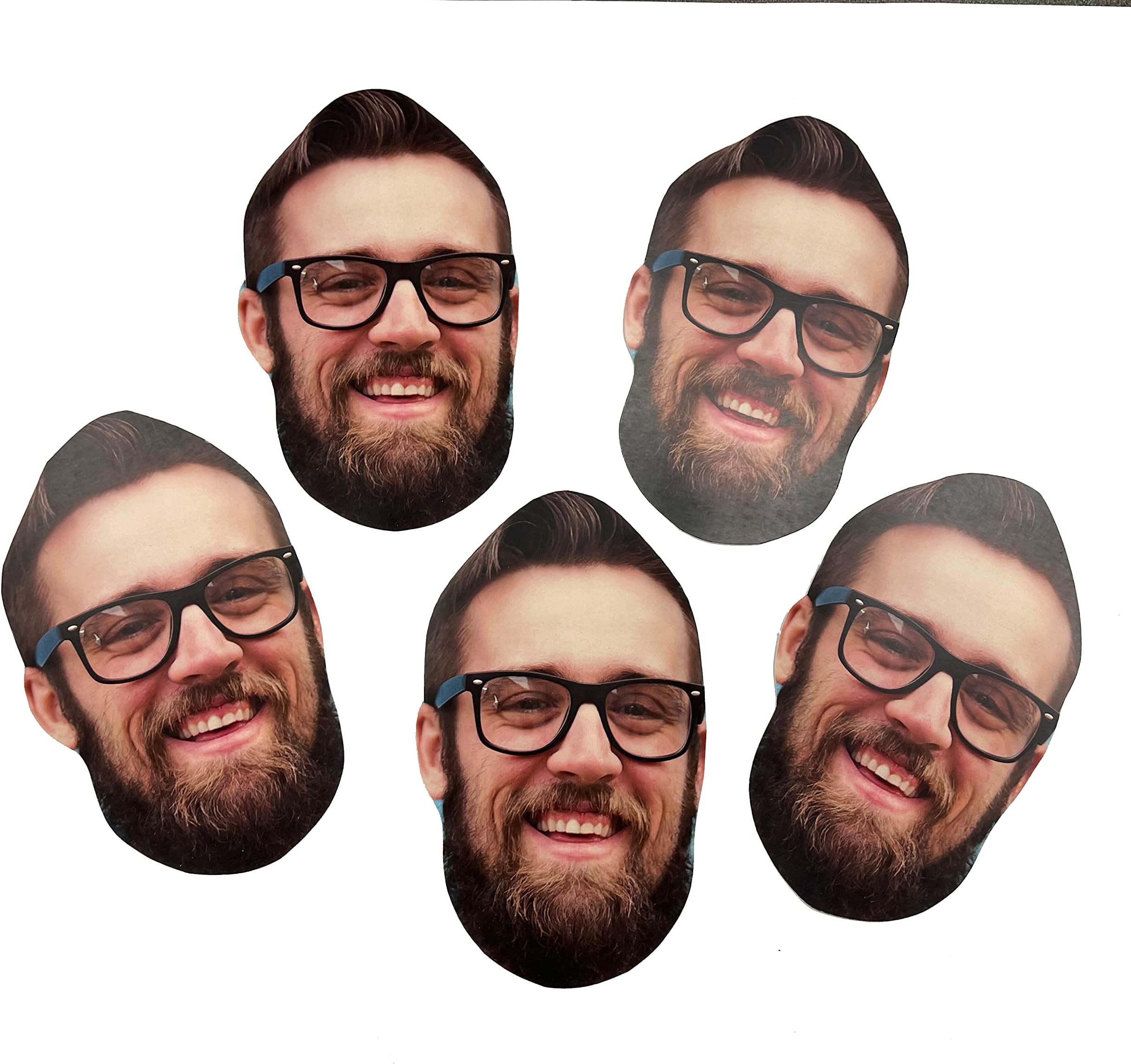 Amazon.com: Face on a Stick, Custom face Cutout, Party Prop, Fat Face ...