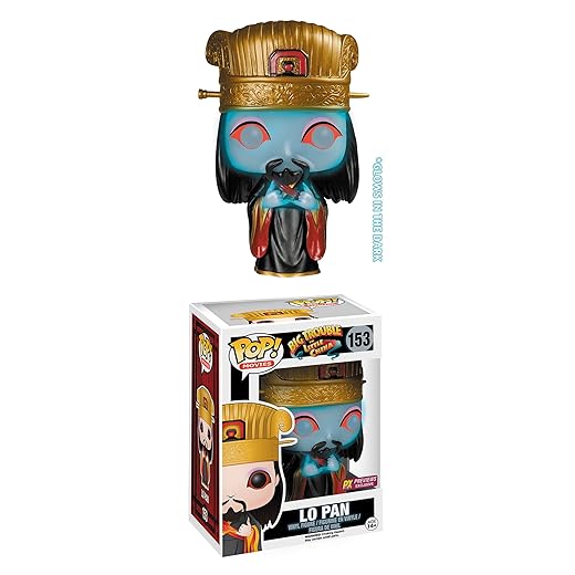 Funko Pop! Big Trouble In Little China: Ghost Lo Pan Glow-In-The-Dark Vinyl Action Figure
