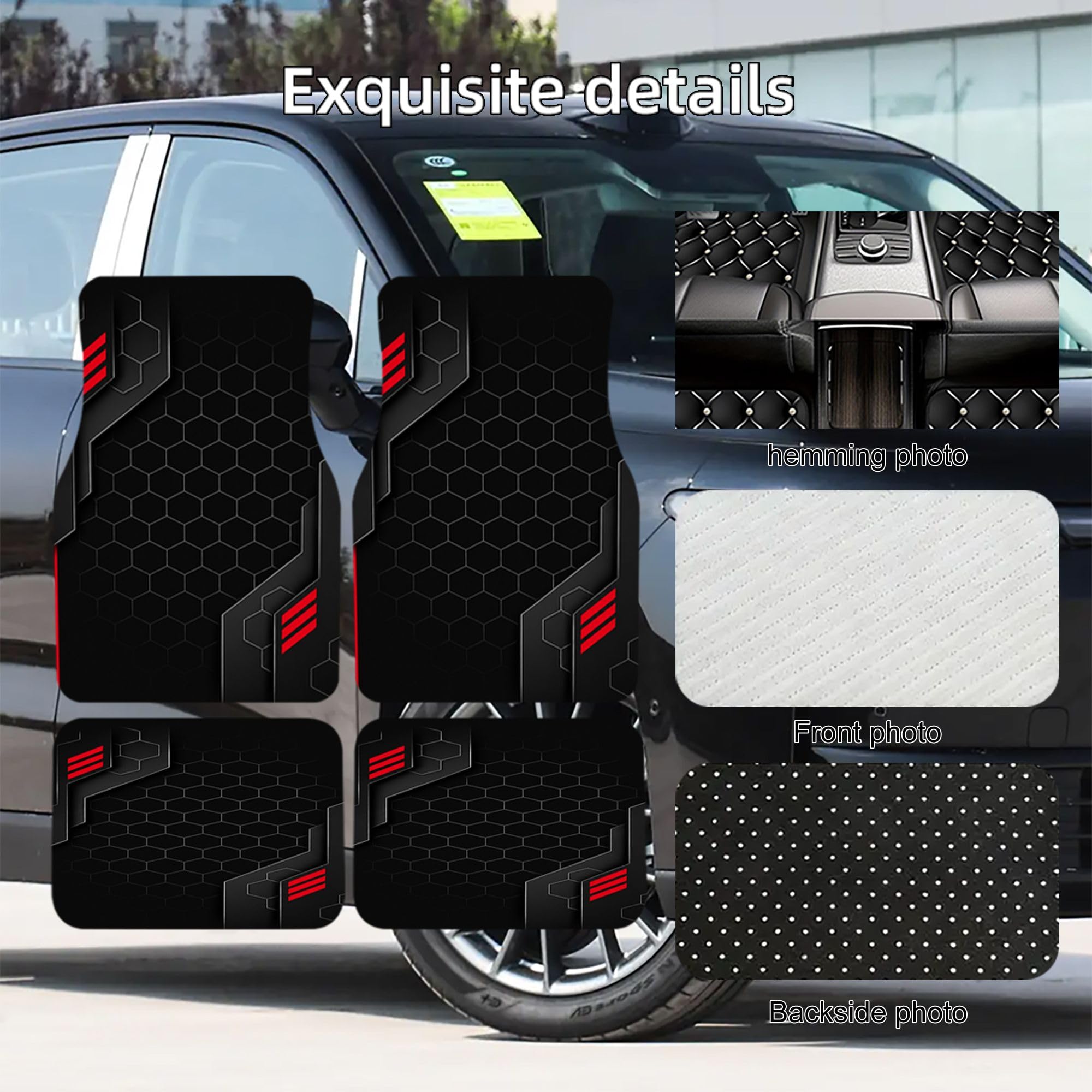 4 Piezas Alfombrillas Coche para Kuga Mk3 ST-Line 2019–2026