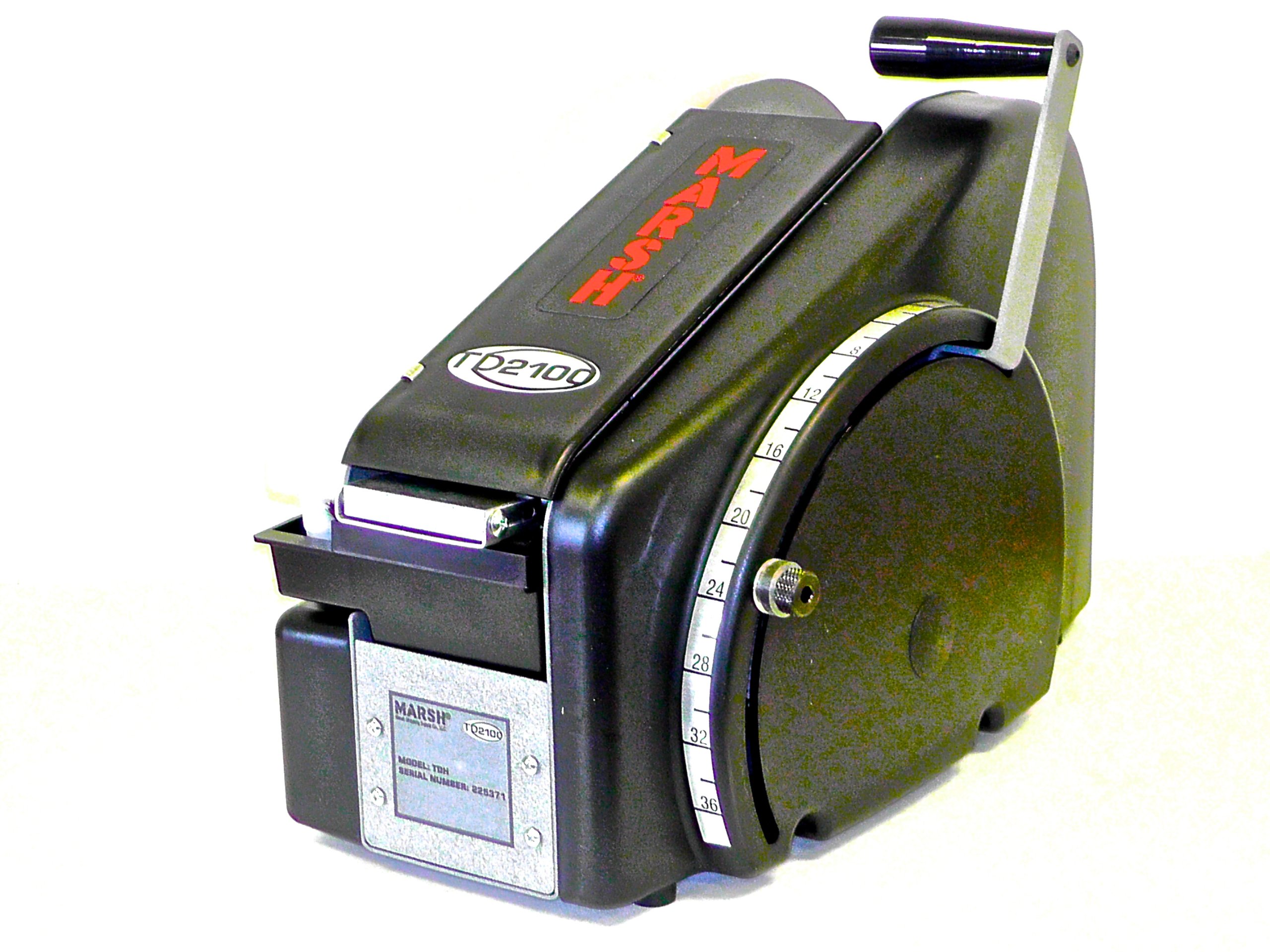 Buy MARSH TD2100 Portable Manual Tape Dispenser with US Inch Increments