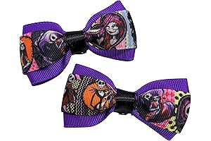 The Sally Nightmare Before Christmas Hair Bow Set: Spooktacular Style for Little Girls