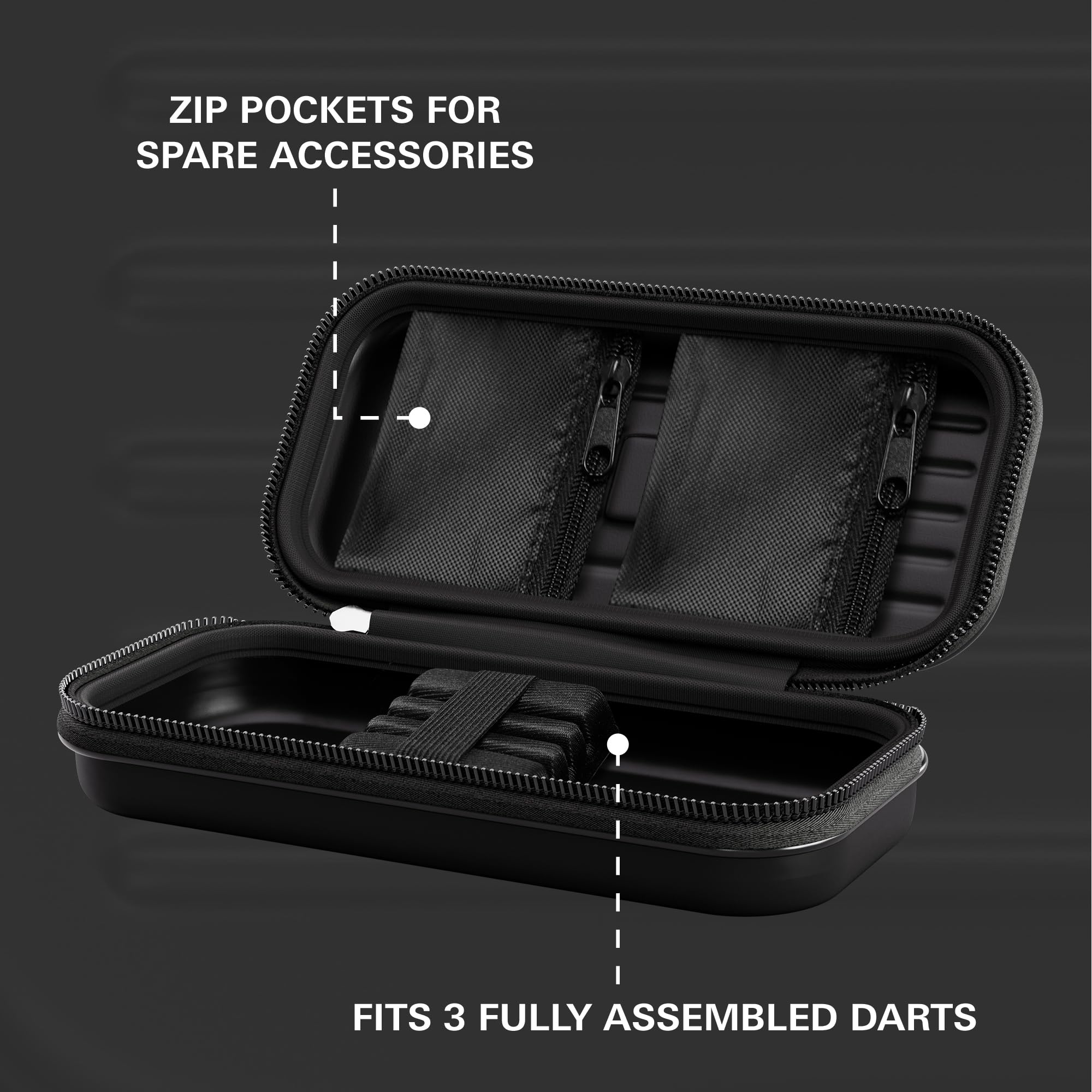 Target Darts Takoma Regular Darts Case - Sujeta x 1 Juego Dardos Cartera — view 3