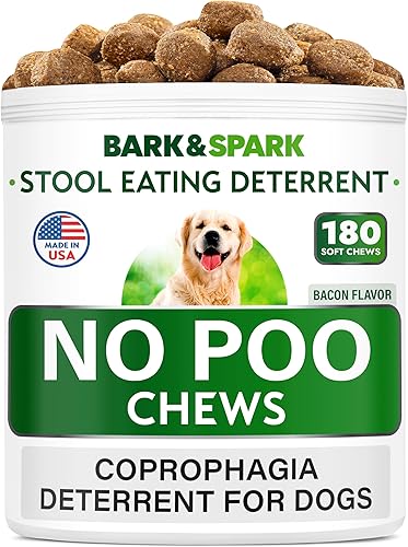NO Poo Treats - Evita el consumo de caca de perro - Tratamiento de coprofagia - Disuasorio para comer heces - Probióticos y enzimas - Salud disponible en Yaxa Costa Rica