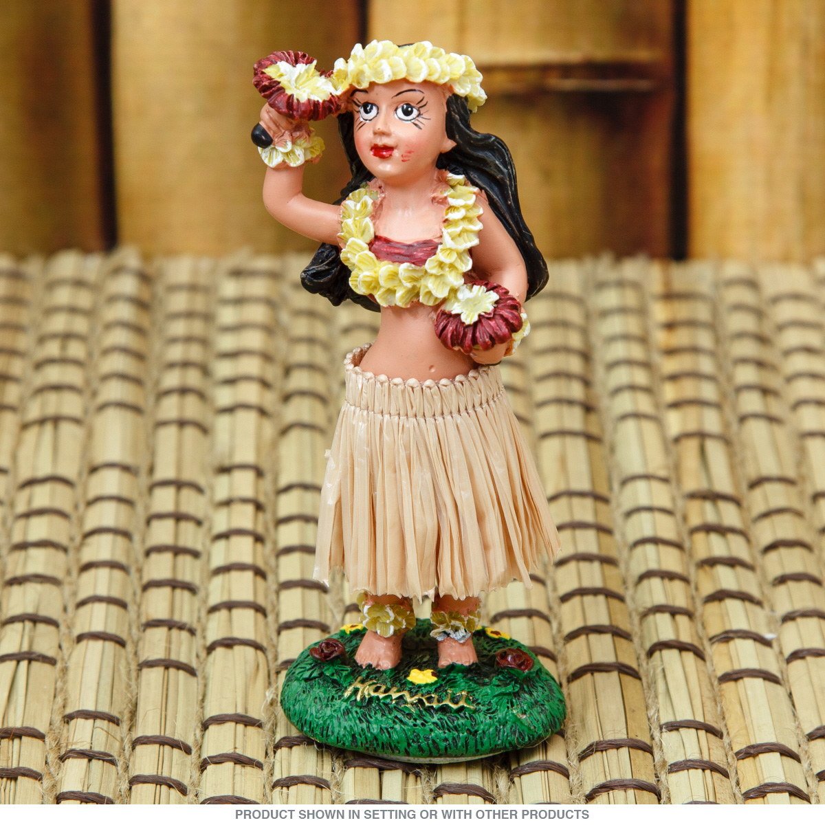 Hula Girl with Uliuli Dashboard Doll 4" : Amazon.in: Toys & Games