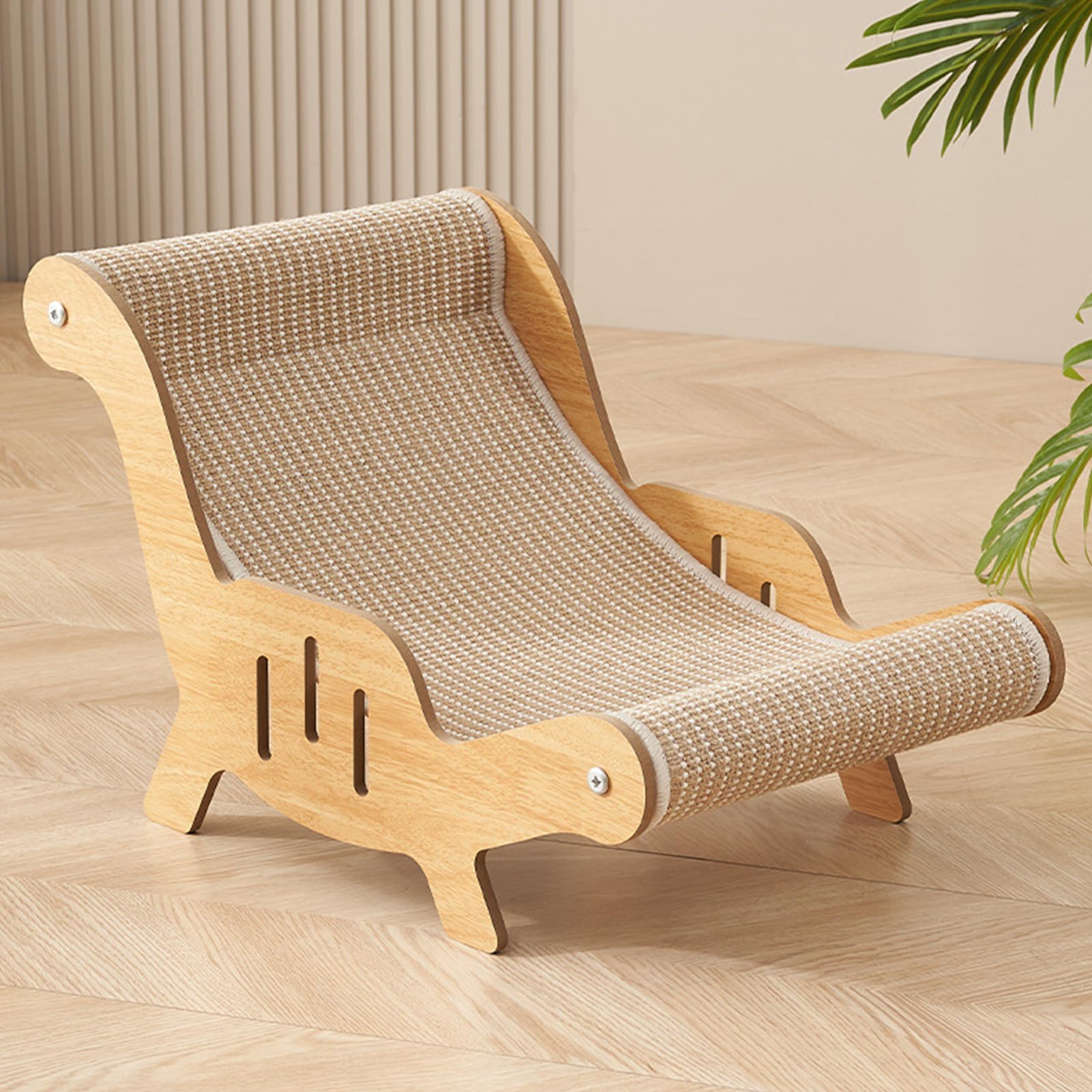 Katzenkratzer Lounge, Scratch Lounge Katzenbett | Kätzchen kratzen Liegesofa, Sisal Scratcher Bett Großer Katze Kratzerpfosten für Kätzchen und Erwachsene Kratzermöglichkeitenschutz