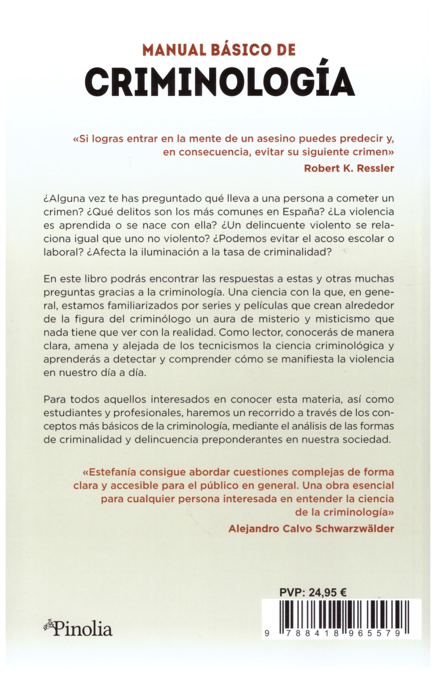 Manual básico de criminología (Manuales prácticos)