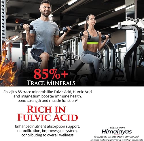 Miniatura 3 de Shilajit del Himalaya fuerte de 1.76 oz para hombres, alta potencia, resina Shilajit de grado A con ácido fúlvico, ácido húmico, auténtico y probado