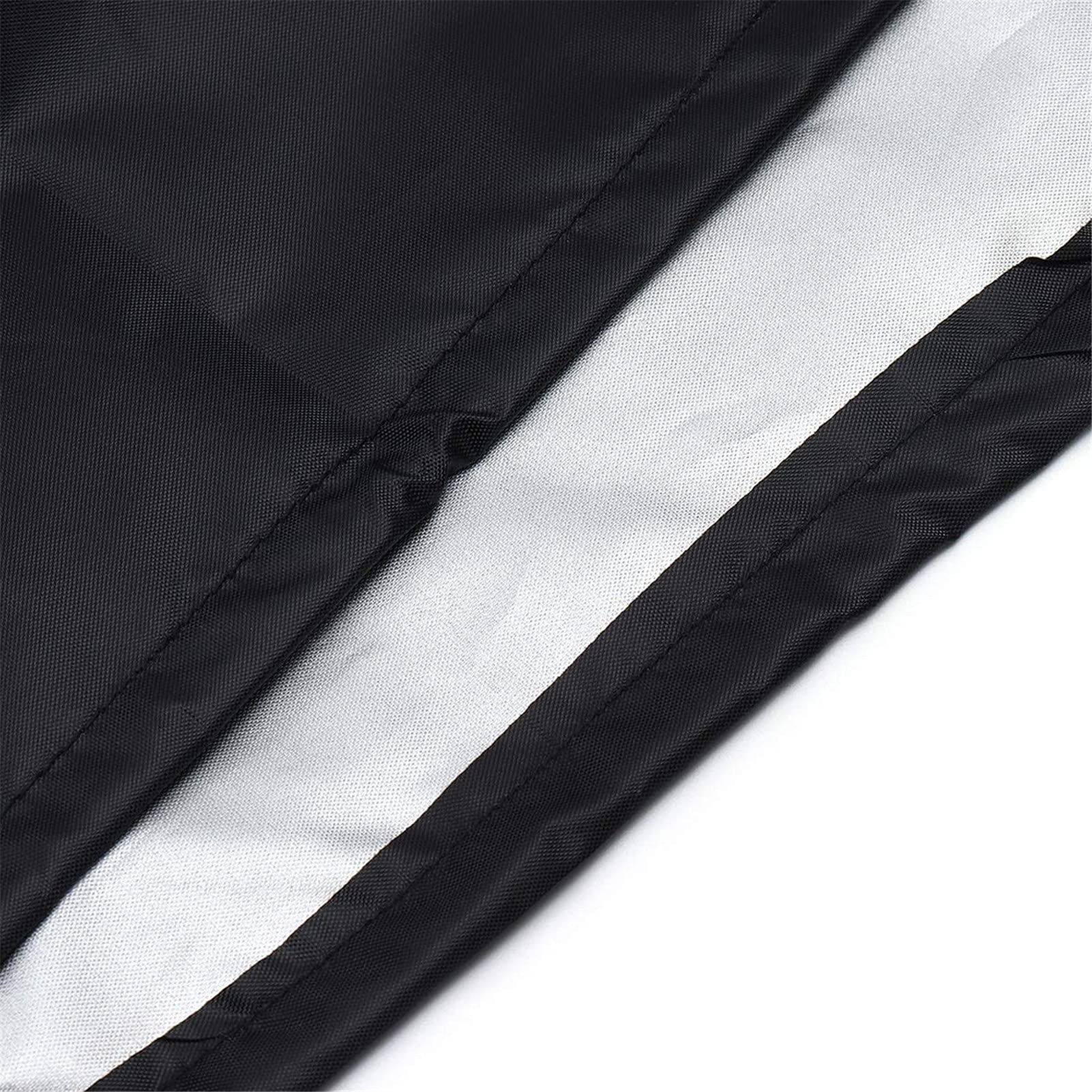 Copertura per vasca idromassaggio 100% protezione UV antipolvere per Gar Jacuzzi English Sle Nero 240 x 240 x 85 cm & Resint