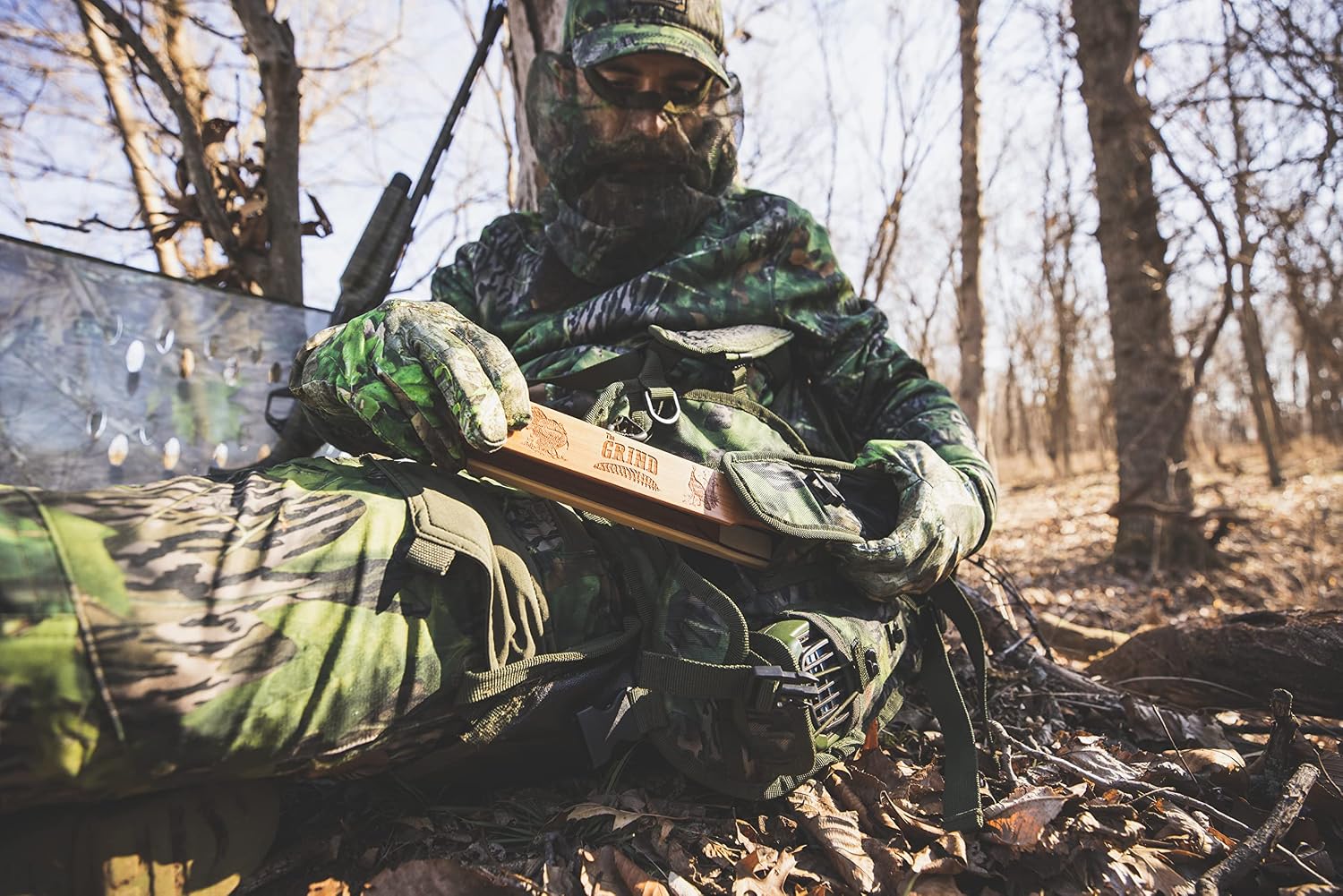 The Grind Box Calls | Wooden Turkey Box Calls Perfect for Novice and Pro Hunters | Multiple Designs & Sizes