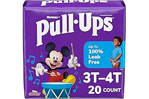 Pull-Ups Boys' Potty Training Pants, Size 3T-4T Training Underwear