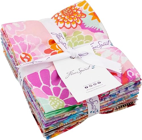 Kaffe Fassett Colectivo Agosto 2023 Pastel 10 Cuartos Grasa FreeSpirit