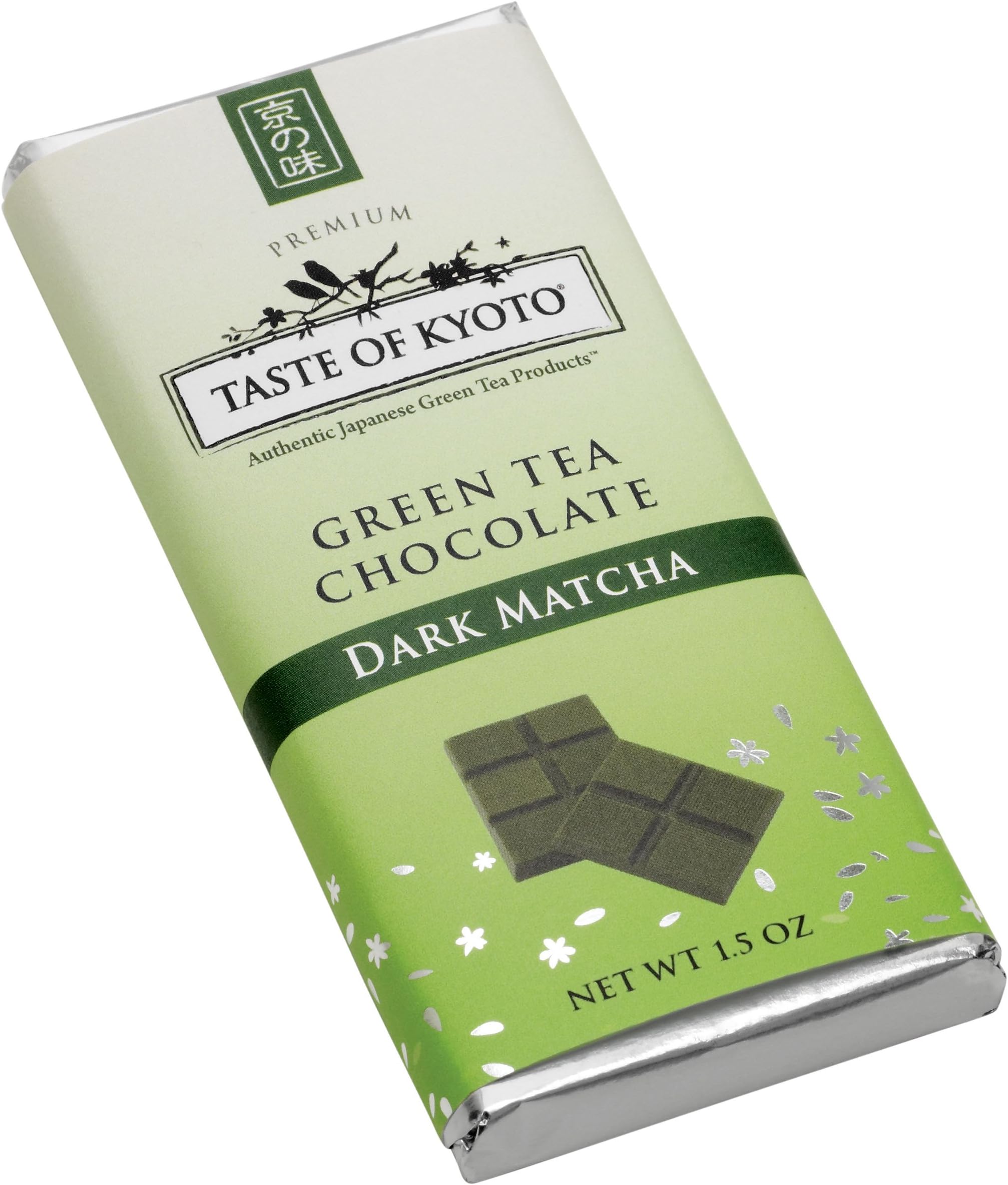 Matcha Green Tea, Dark Chocolate, 1.50 Ounce