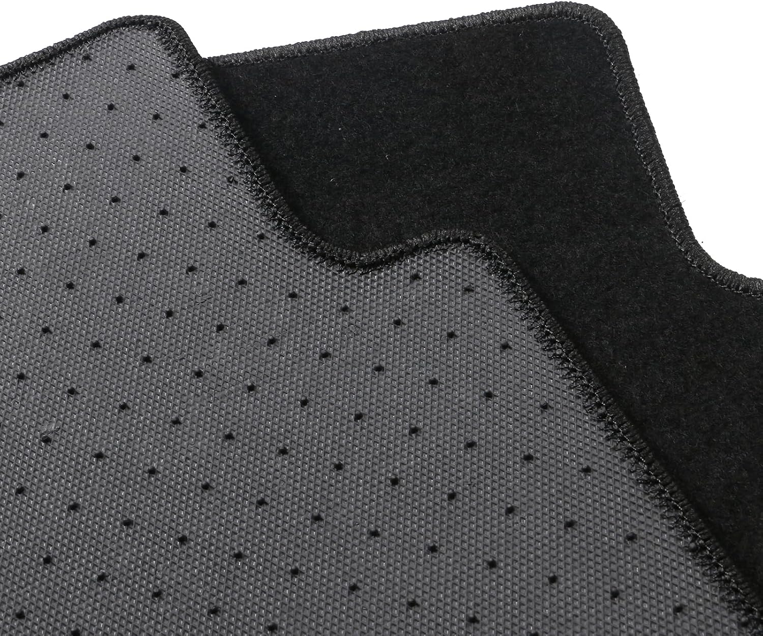 FREEMOTOR802® Nylon Car Floor Mats Carpets Liner, Fits 2021-2024 Volkswagen ID.4, Factory Fitment Auto Interior Accessories Replacement Non-Slip, Black 4PCS