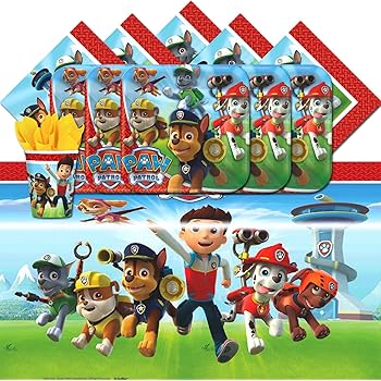 Paw Patrol Kit Complet Pour Fete D Anniversaire Pour 16 Personnes Motif Pat Patrouille Amazon Fr Jeux Et Jouets Paw Patrol Kit Complet Pour Fete D Anniversaire Pour 16 Personnes Motif Pat Patrouille Amazon Fr Jeux Et Jouets