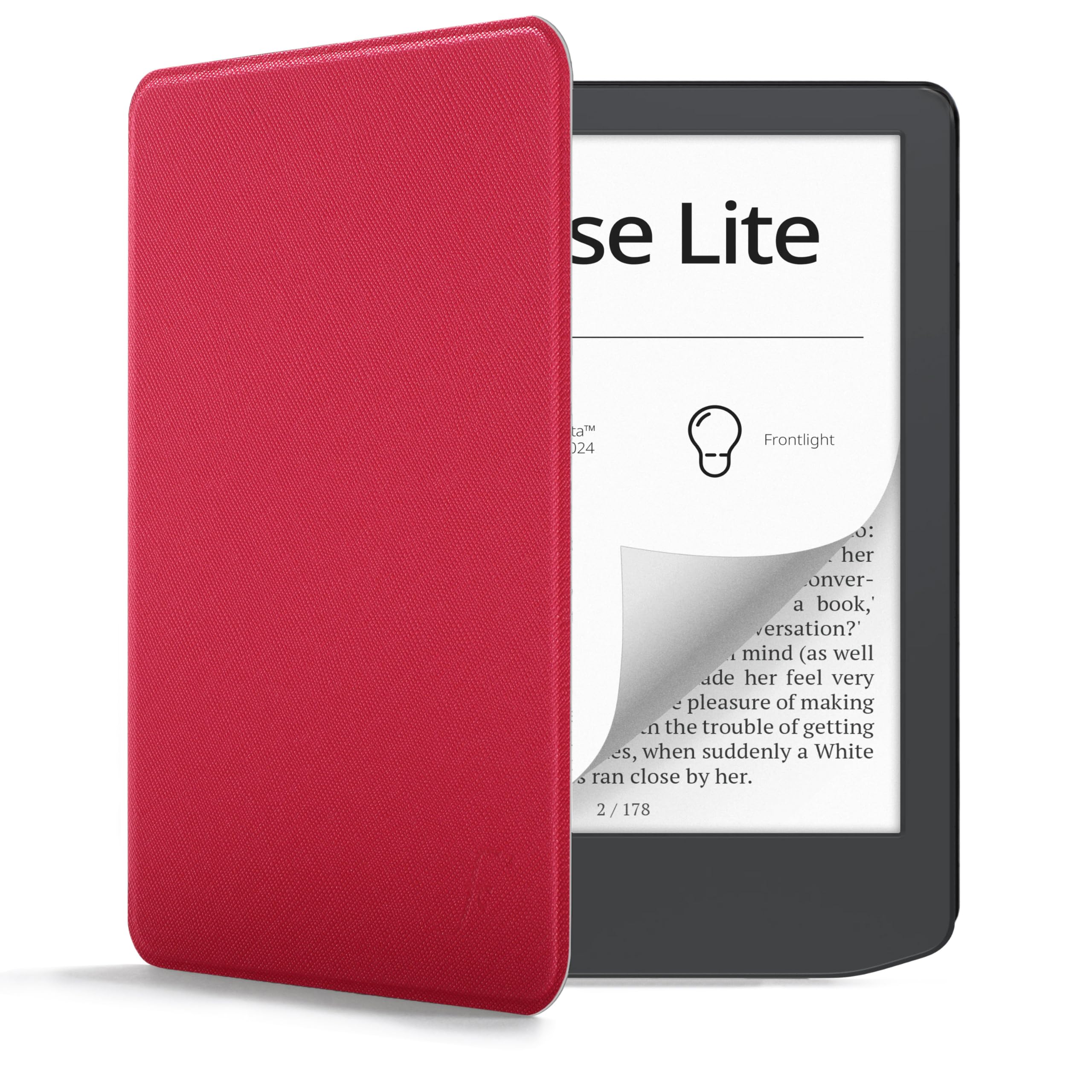 Forefront Cases Étui Pour Pocketbook Verse Et Pocketbook Verse Pro (Modèle: 2023) - Or Rose - Mince, Léger Et Protection Étui, Fonction Automatique Veille/Réveil Intelligente Coque (Housse