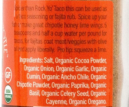 Miniatura 3 de Flavor Seed Did Someone Say Chipotle - Condimento orgánico para fajita, apto para carnívoros y cetogénicos, ideal para chile, carne de res, pollo,