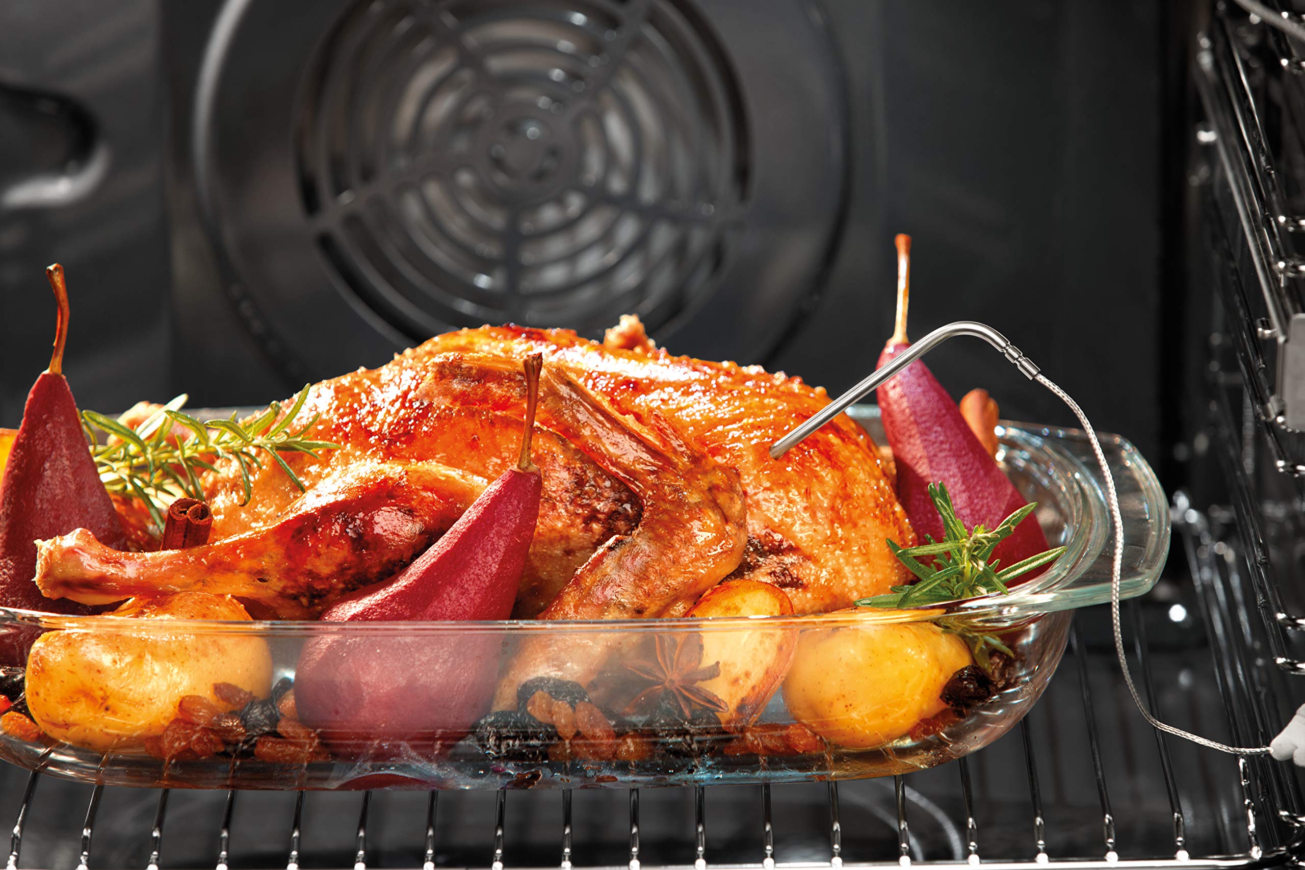 TERMOMETRO HORNO DIGITAL ACCURA, CON TEMPORIZADOR