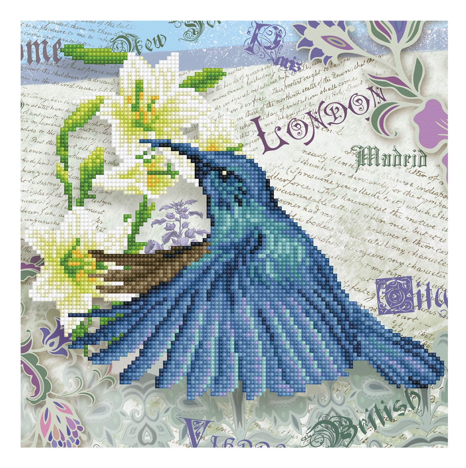 DIAMOND DOTZKit Intermediate Hummingbird Travels