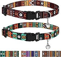 Vista 10 de CollarDirect Cat Collar Breakaway with Removable Bell Set of 2 PCS Varios