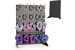 Loghot Metal Pegboard Display Stand for Small Business