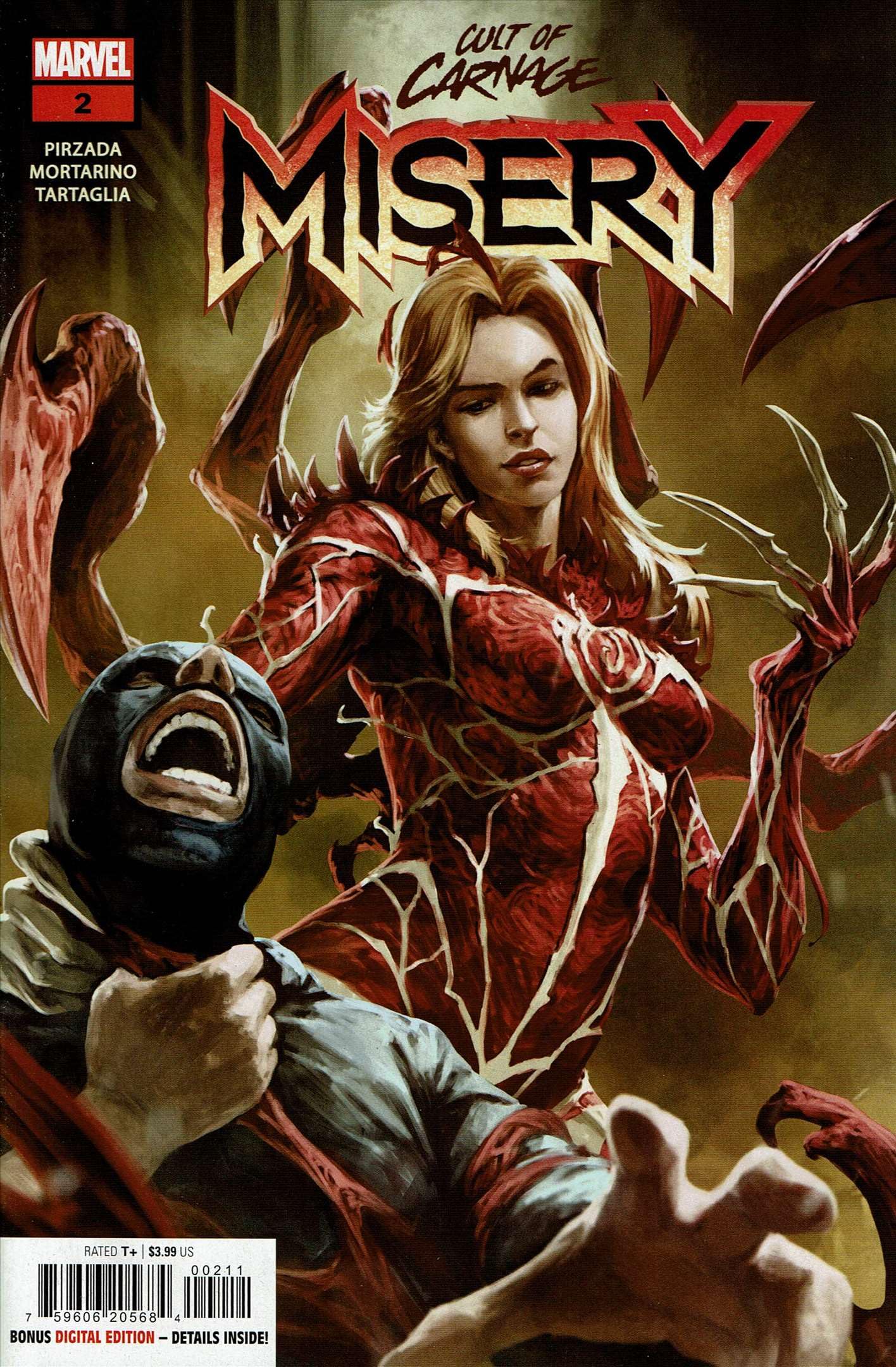 Cult of Carnage: Misery #2 VF/NM ; Marvel comic book