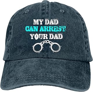 Cappello da cowboy sport casual cappello da baseball per unisex -polizia ufficiale
