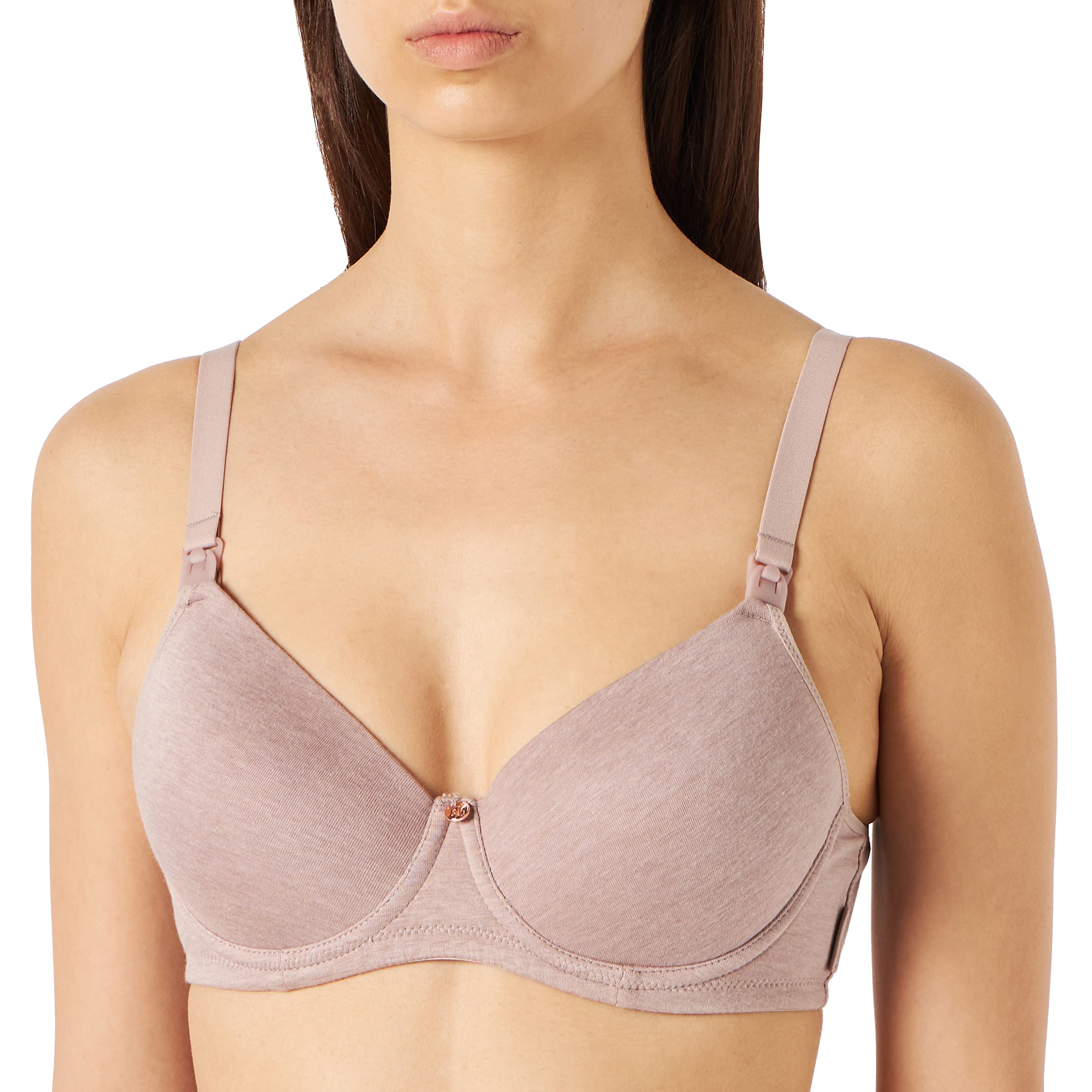 Noppies Damen Cotton Comfort Nursing Bra Gepolsterter BH (1er Pack)