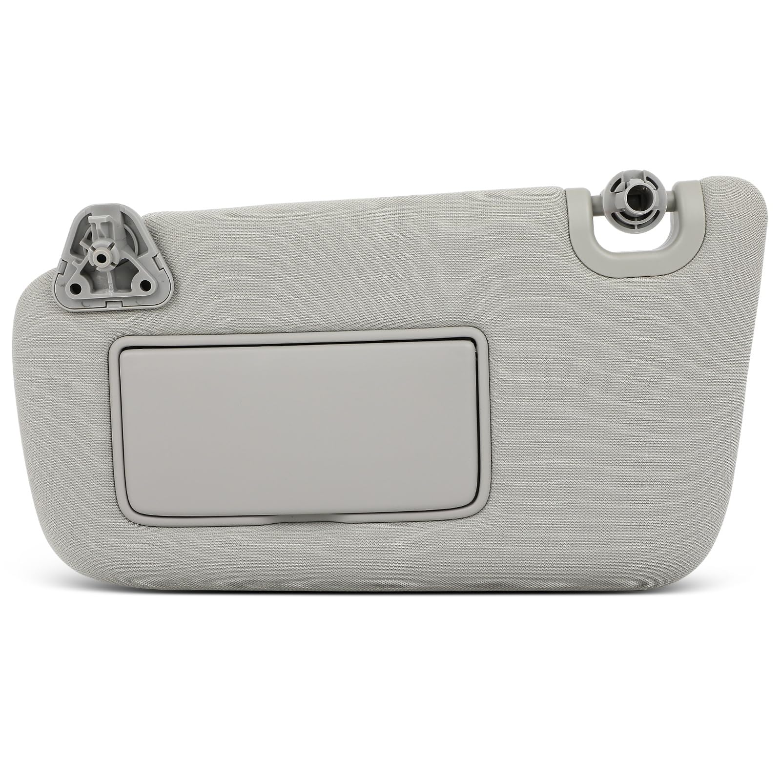 Gray Left Driver Side Car Sun Visor Without Sunroof for 2012-2016 For Nissan For LEAF,2013-2019 For Nissan For Sentra,Replacement Assembly 268-11645L (with mirror)