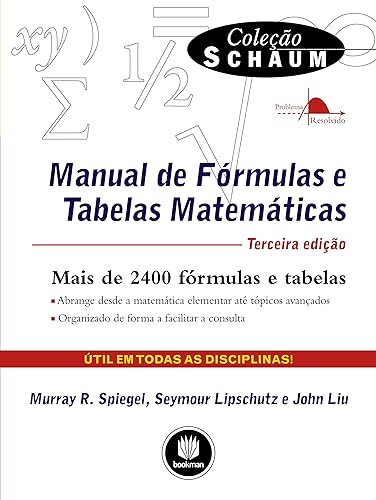 Manual de Fórmulas e Tabelas Matemáticas