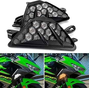 Amazon.com: GearUp LED Front Turn Signal Light for KAWASAKI NINJA