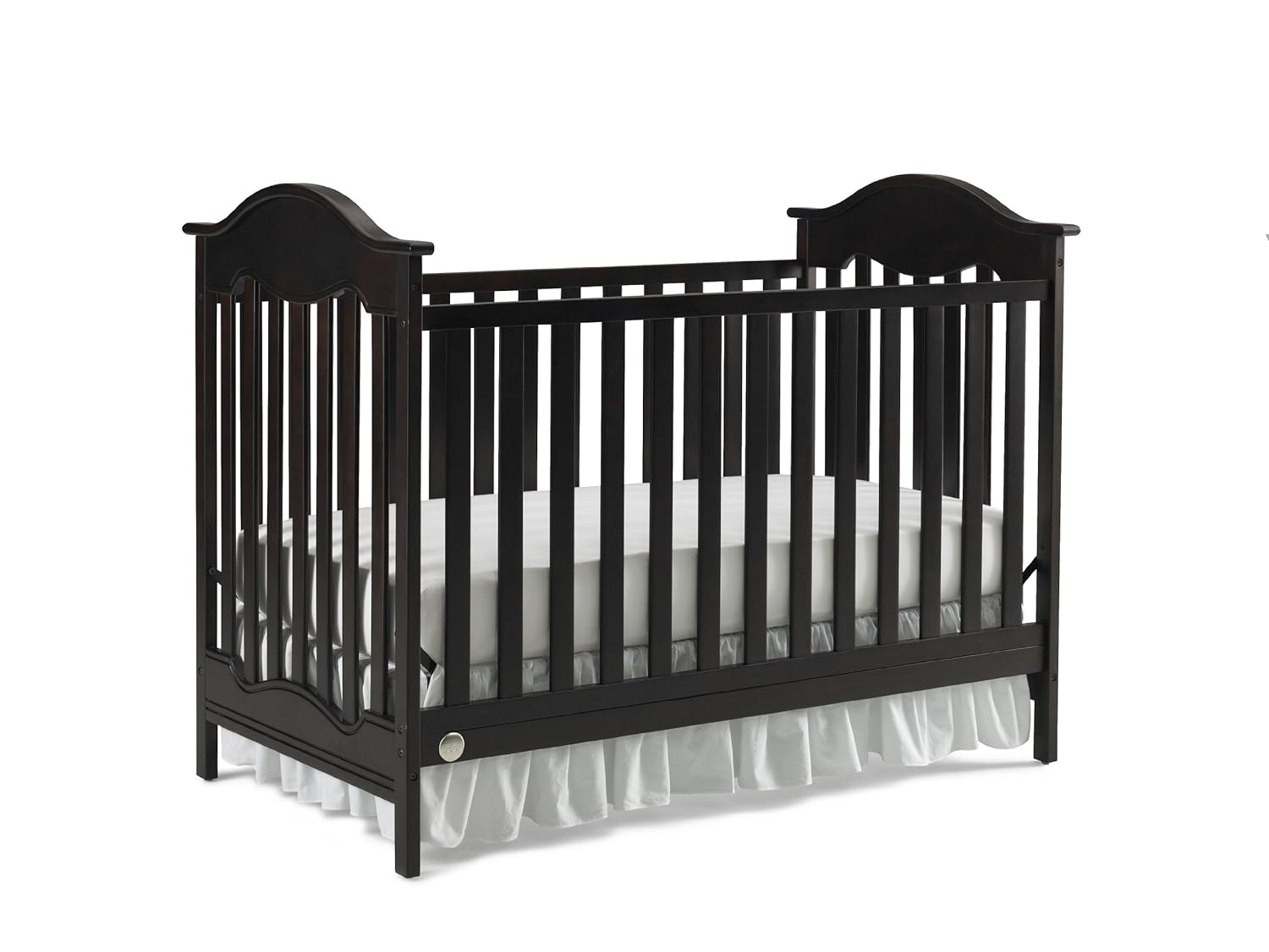 FisherPrice Charlotte 3in1 Convertible Crib, Espresso Baby