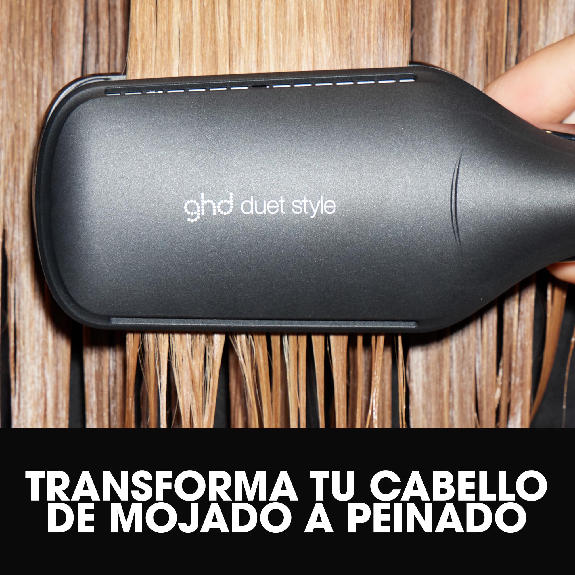 ghd Duet Style - Plancha de Pelo y Secador 2 en 1, De Mojado a Peinado Sin Daño Térmico, Sin Encrespamiento, Más Brillo - Para Todo Tipo de Cabello - (Enchufe Europeo)