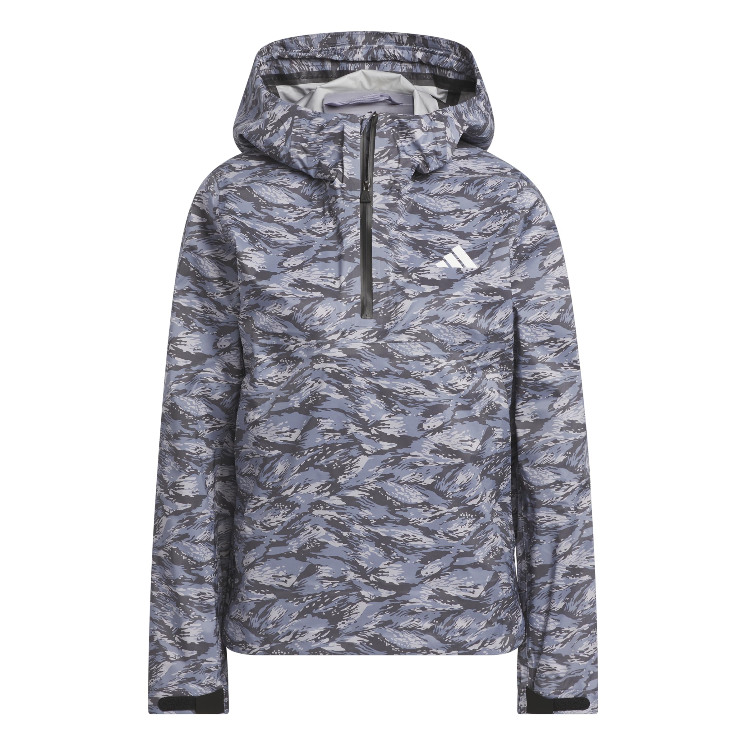 Adidas Women's Silver Violet Ultimate365 Tour Climaproof+ Anorak Jacket