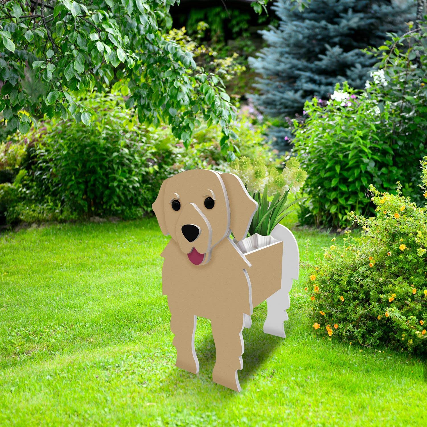 Amazon | 犬の形 多肉植物 サボテン鉢 PVC植木鉢 北欧 シュール