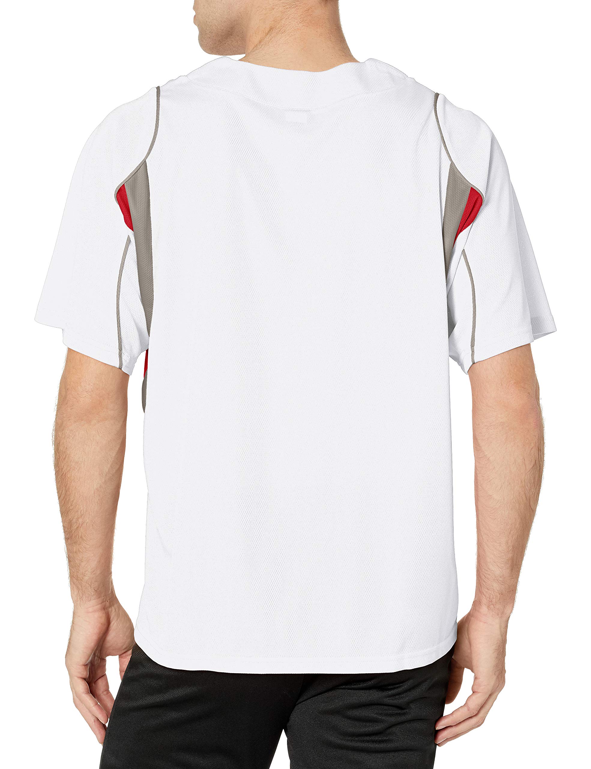 Alleson Athletic Men's Baseball Jersey, Navy, Small