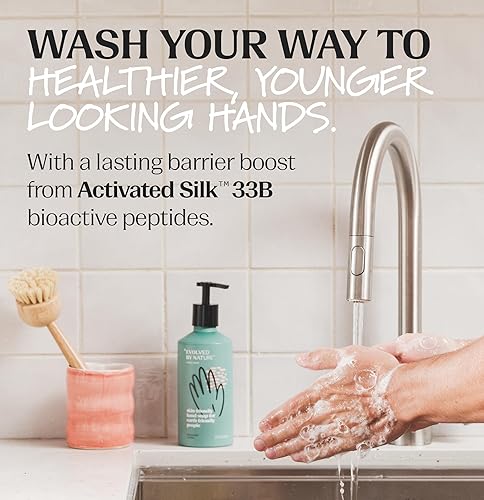 Miniatura 5 de Evolved By Nature Jabón líquido para manos, 12 onzas (paquete de 3), limón y romero, fórmula biodegradable