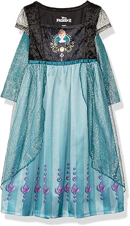 Frozen night dress with cape Clearance