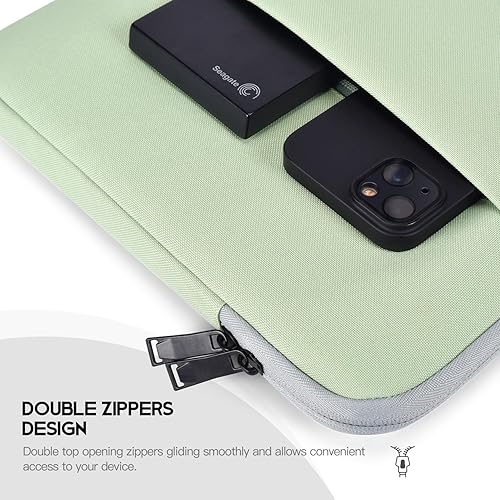 Vista 33 de Funda impermeable para laptop HP Envy 17/HP Pavilion 17/Omen 17, Acer Predator 17/Aspire 17.3, Dell Inspiron 17, Lenovo, HP, MSI GS75, bolsa Gris